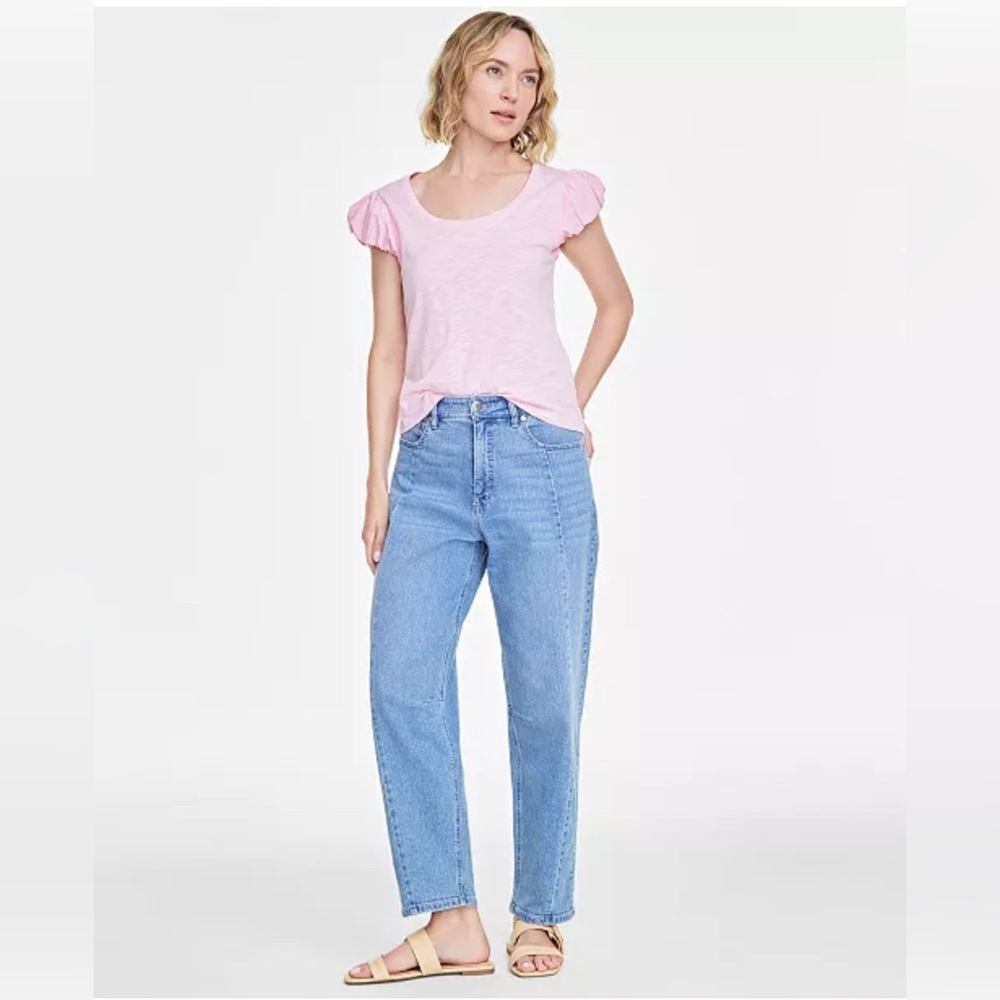 ON 34th Barrel Light Blue Women's Jeans Size 16 NWT